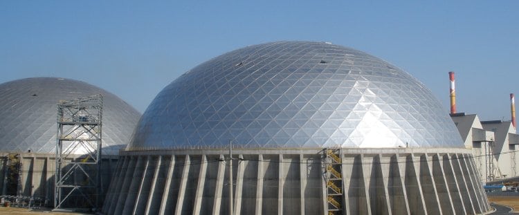 Storage Tank Aluminum Dome Roofs for Tanks - China Aluminum Dome