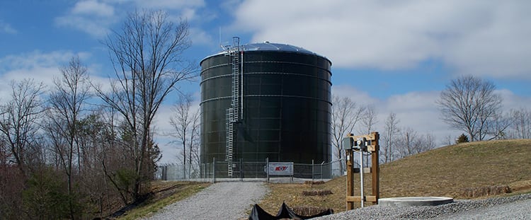 Above Ground Water Storage Tanks